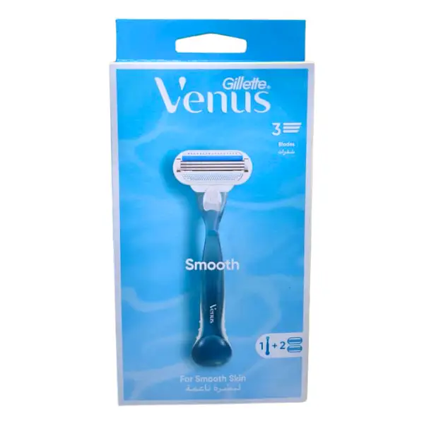 gillette-venus-smooth-blue-razor-2-refills
